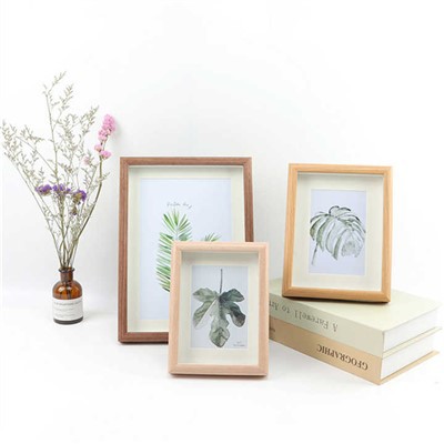 Maßgeschneiderter Kinder-Fotorahmen aus Eichenholz