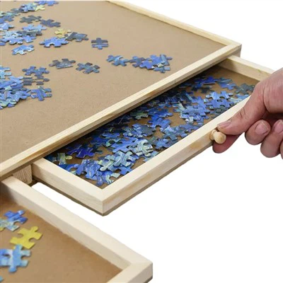 Puzzlebrett aus Holz